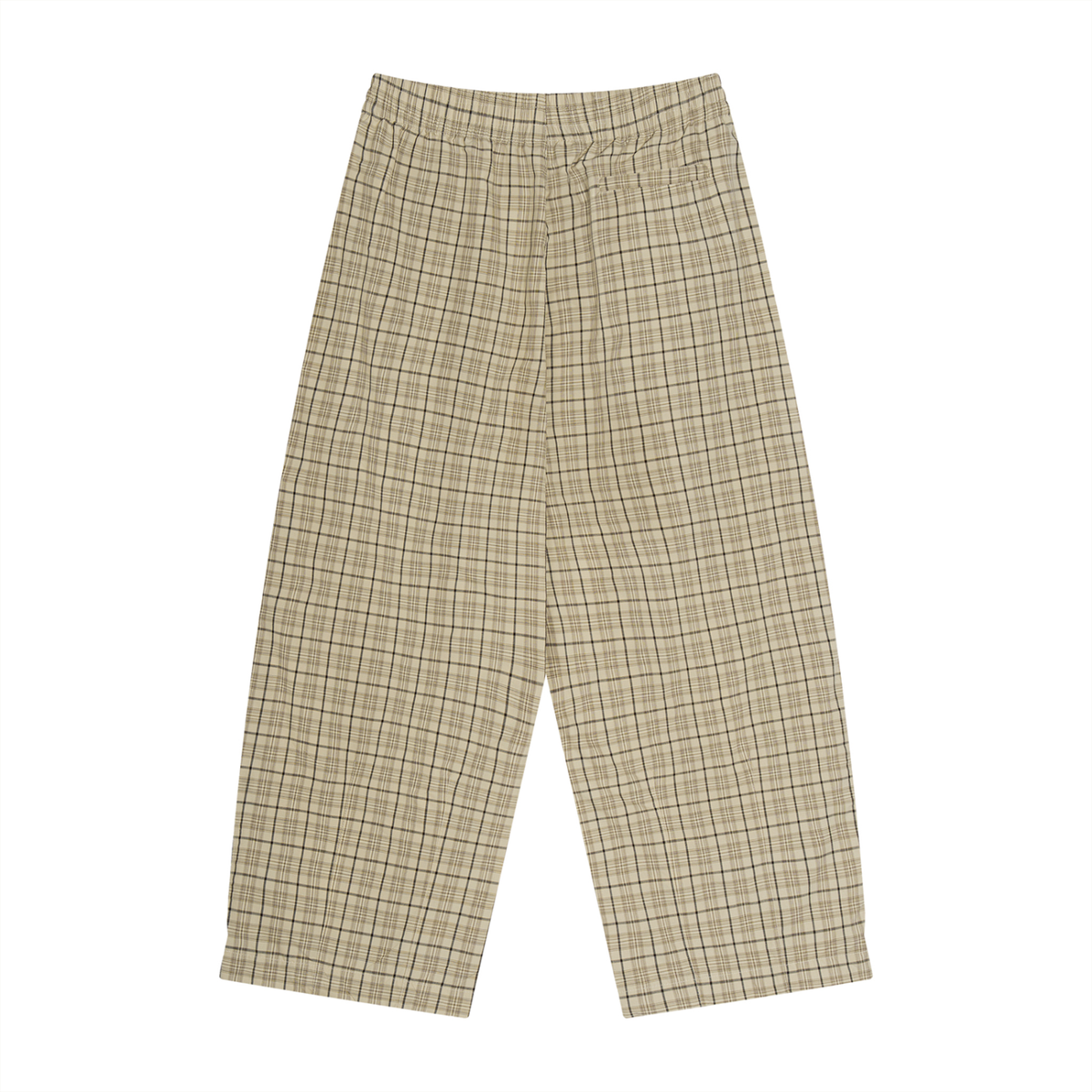 IDGNS Plaid Wide Leg Pants
