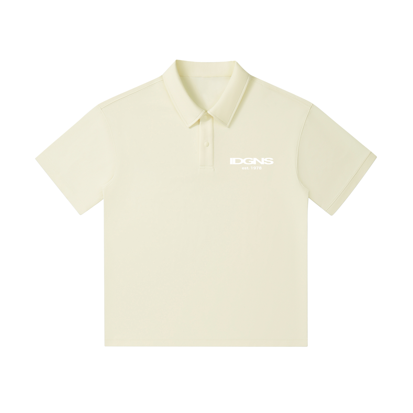 IDGNS INDIGENOUS MAN Drop Shoulder Short-Sleeve Polo IDGNS