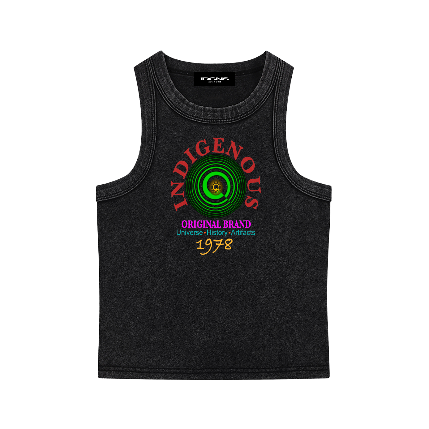 IDGNS Original Woman 2026 Snow Washed Tank Top ODMPOD