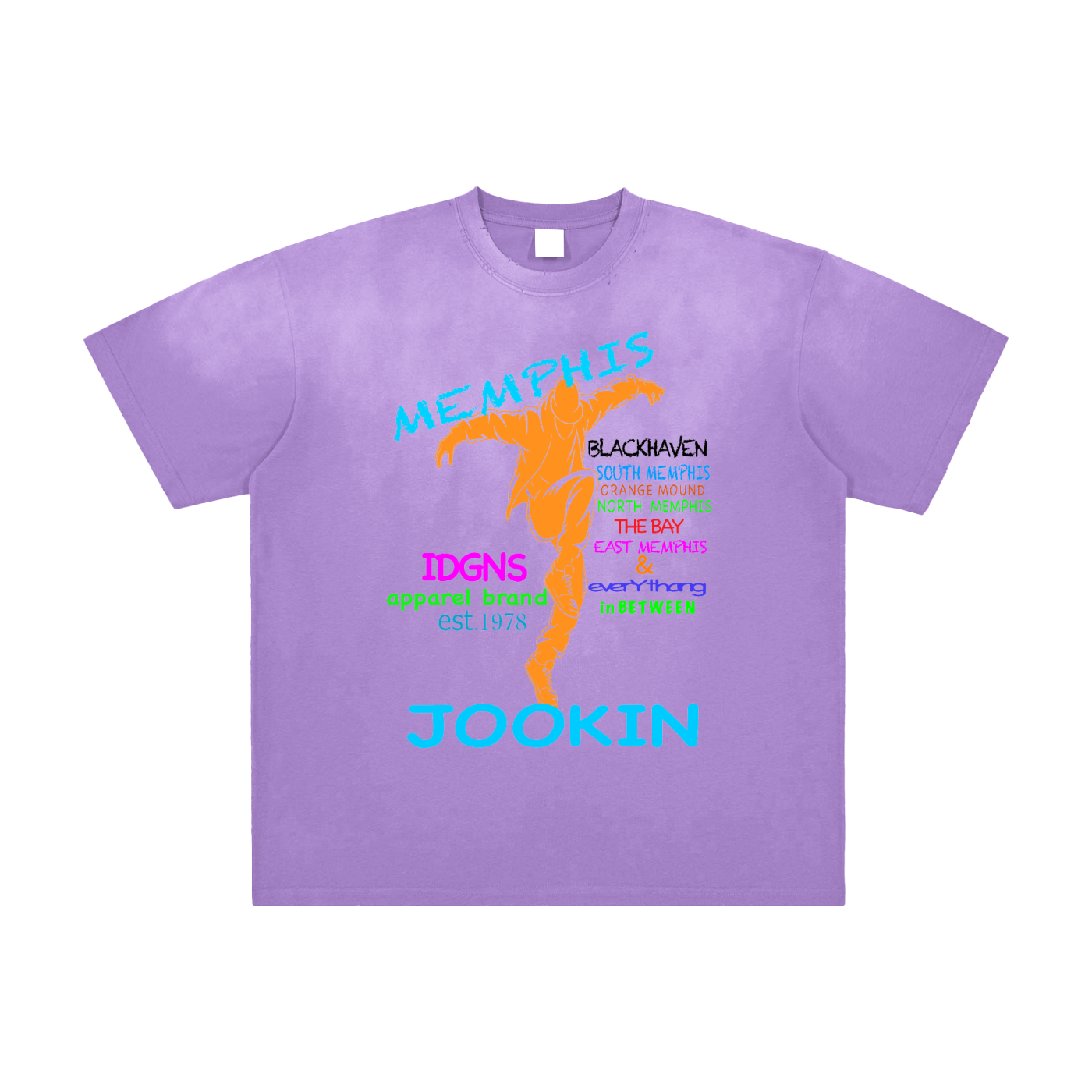 IDGNS Movement for The PEOPLE LIMITED EDITION 2026 Vintage Washed Frayed T-Shirt IDGNS