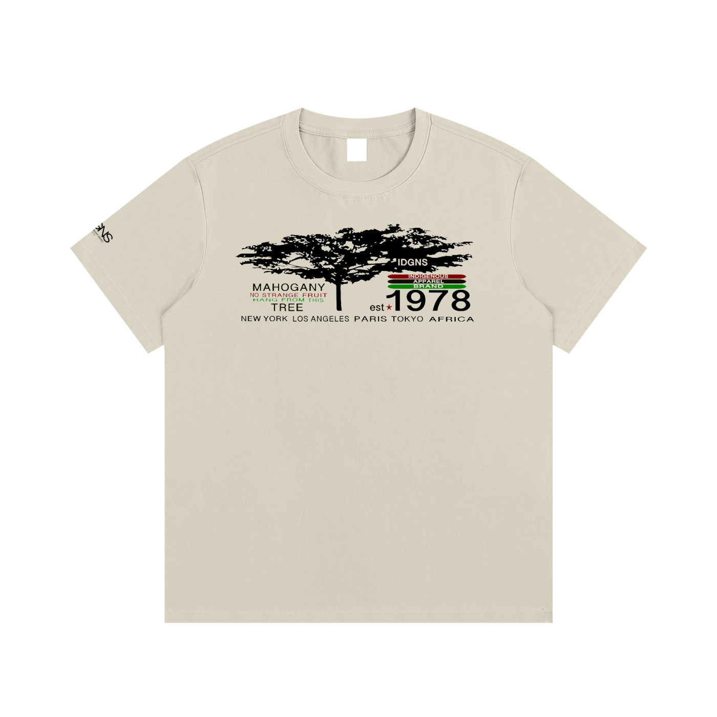 IDGNS Original Mahogany 1978 Cotton T-Shirt IDGNS