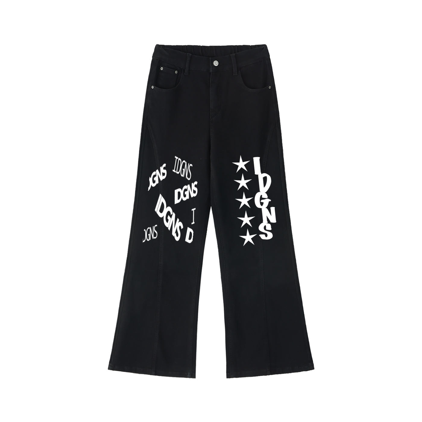 IDGNS Original Women's Flared Leg Jeans IDGNS