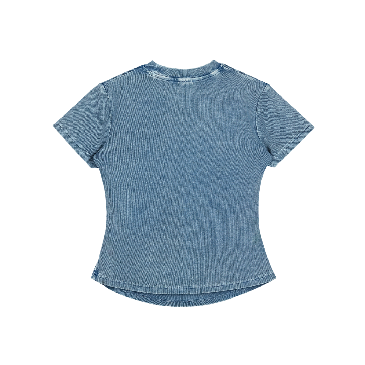 IDGNS WOMEN'S Vintage Washed Bodycon Cotton T-Shirt IDGNS