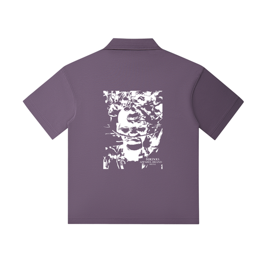 IDGNS INDIGENOUS MAN Drop Shoulder Short-Sleeve Polo IDGNS
