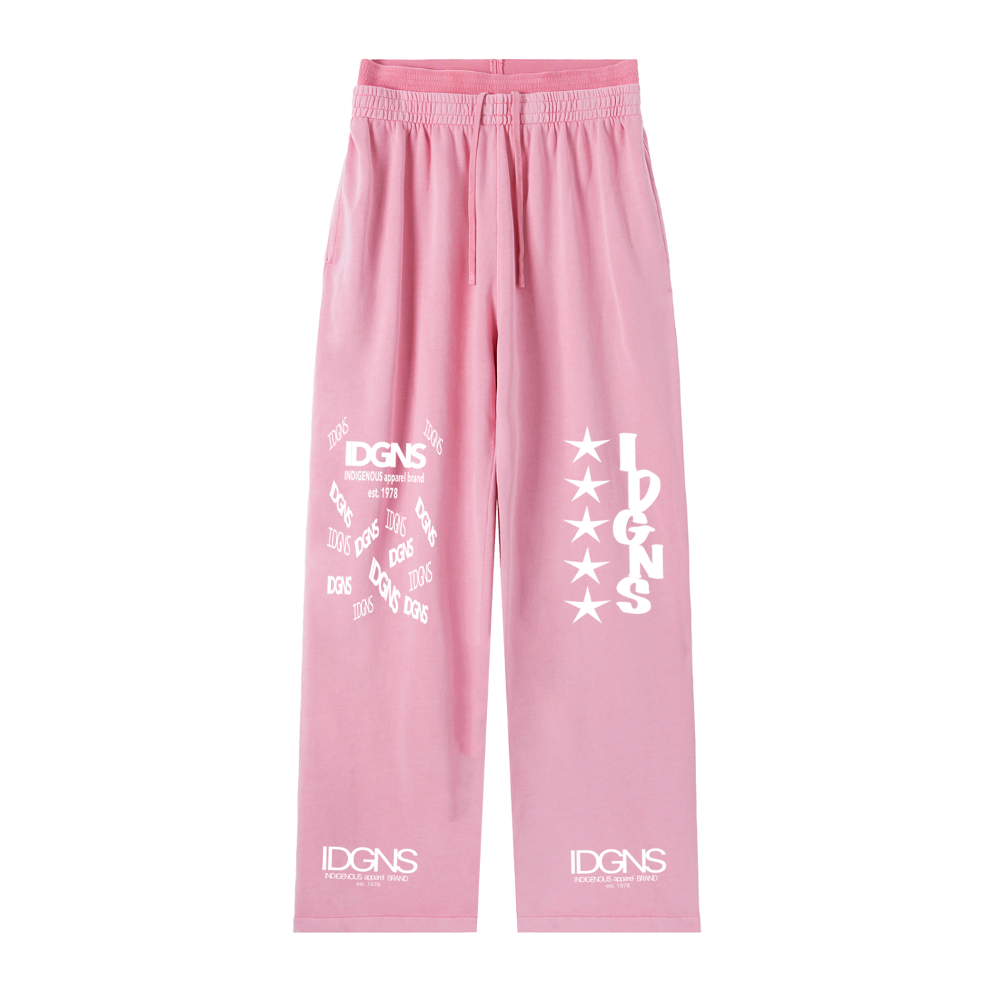 IDGNS Original Woman Vintage Washed Waist Pants ODMPOD