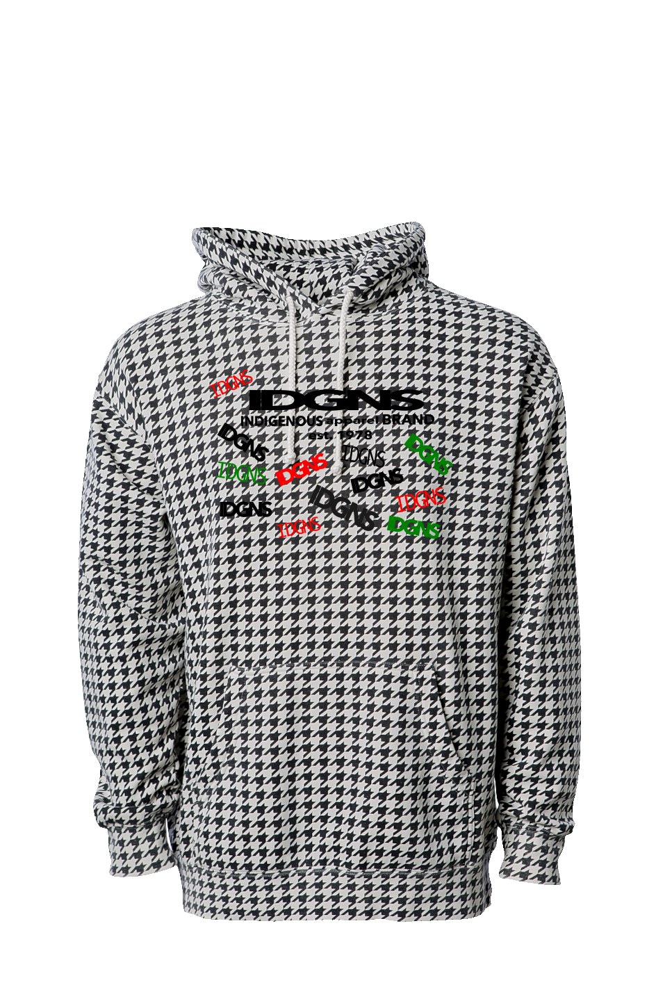IDGNS 2026 LUXURY Houndstooth Hoodie