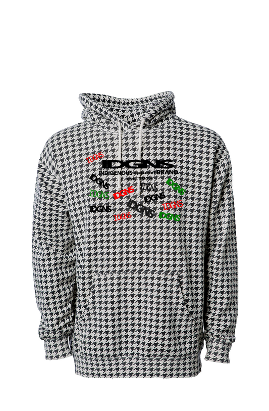 IDGNS 2026 LUXURY Houndstooth Hoodie