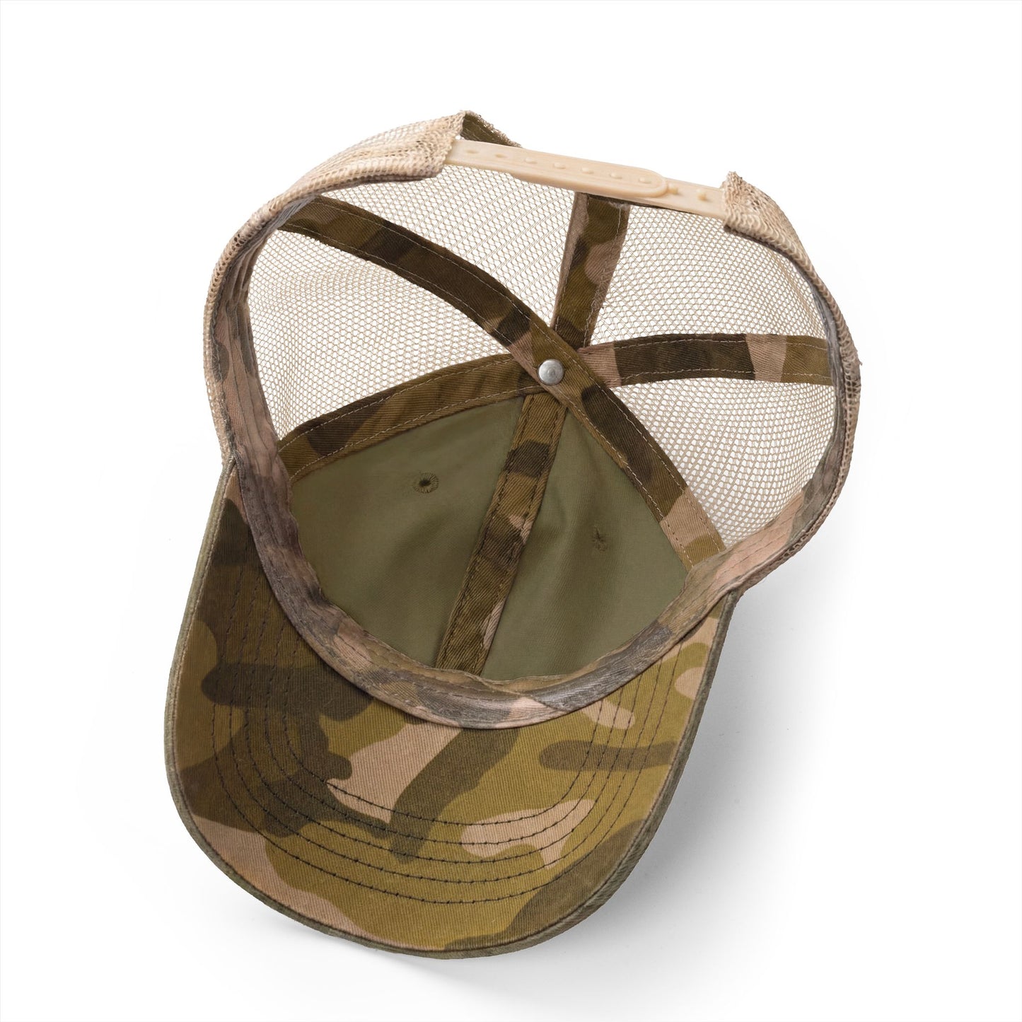 IDGNS Women's Embroided Washed Mesh-Back Cap