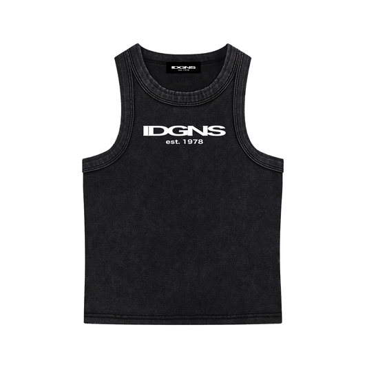 IDGNS WOMEN'S Snow Washed Tank Top IDGNS
