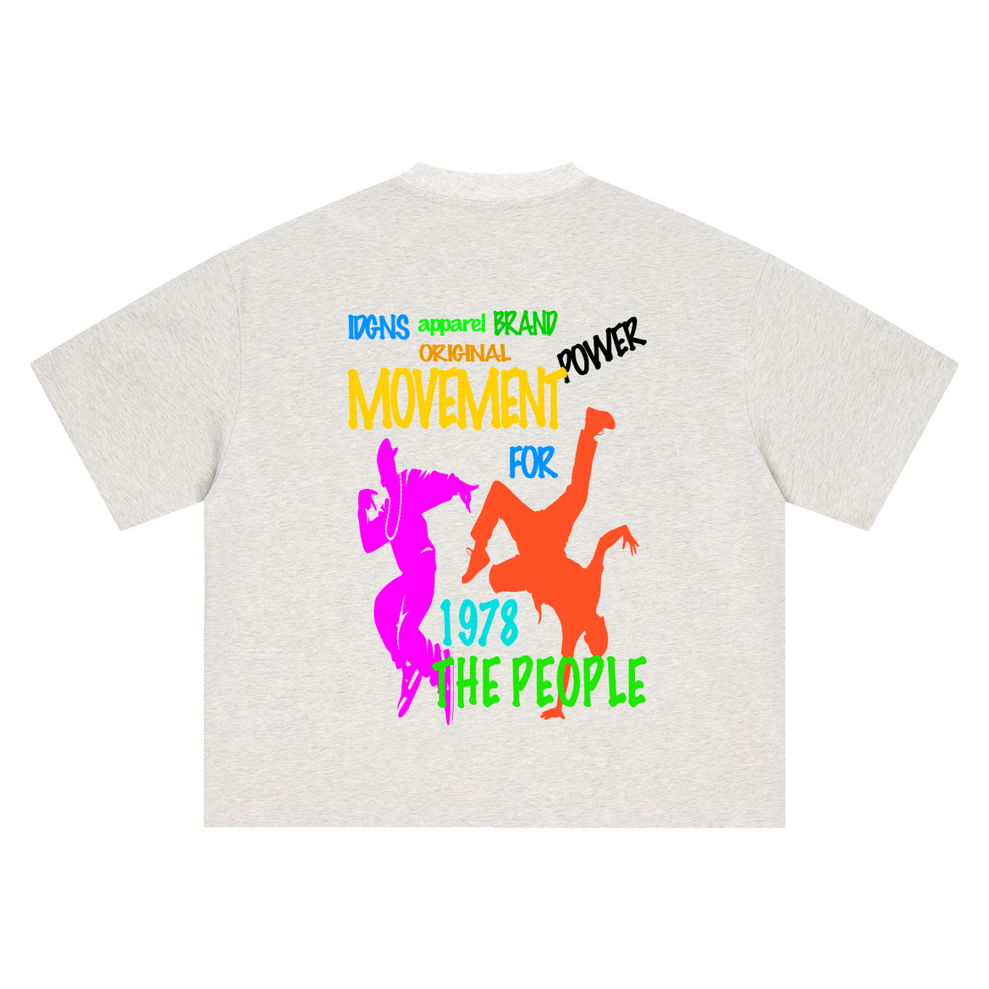 IDGNS Movement for the PEOPLE LIMITED EDITION Boxy Oversized T-Shirt IDGNS