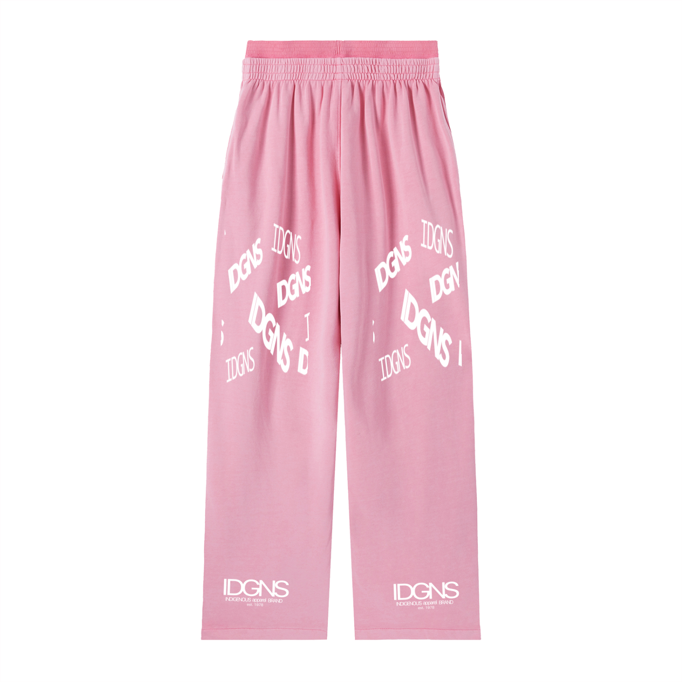 IDGNS Original Woman Vintage Washed Waist Pants ODMPOD