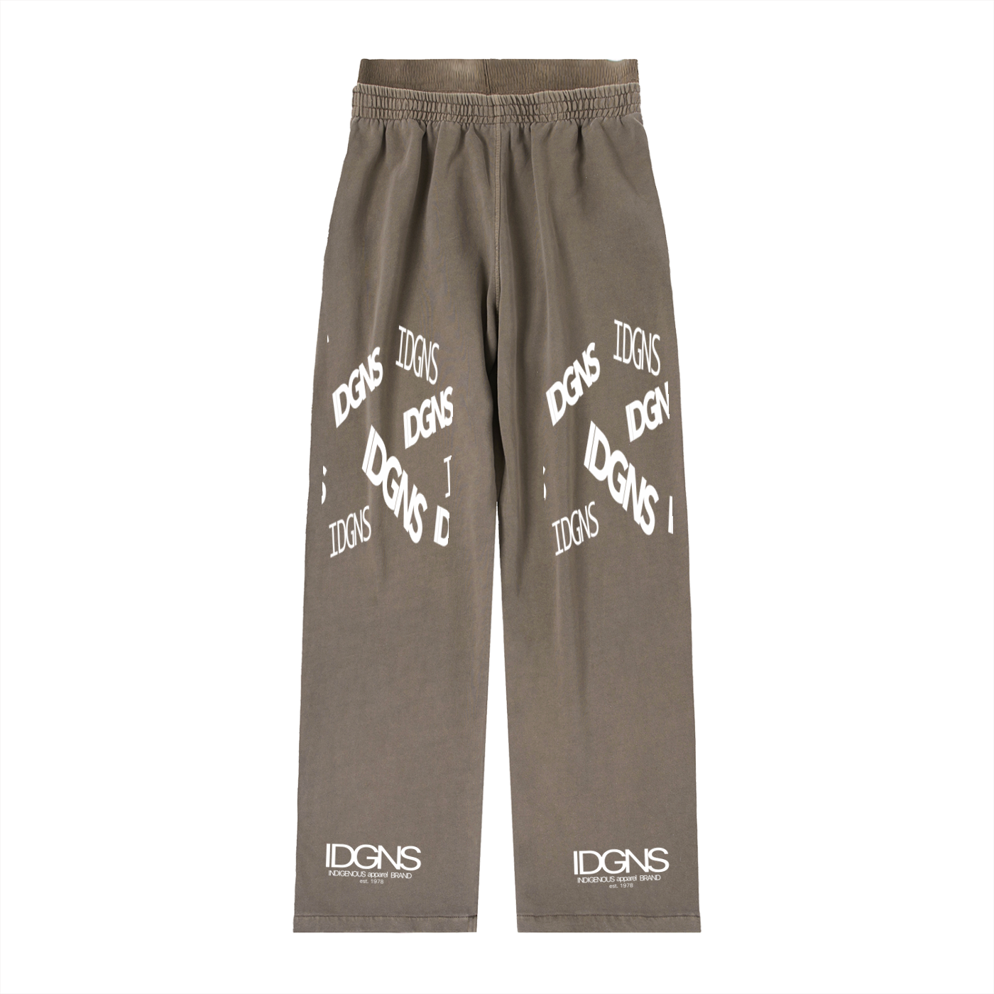IDGNS Original Woman Vintage Washed Waist Pants ODMPOD