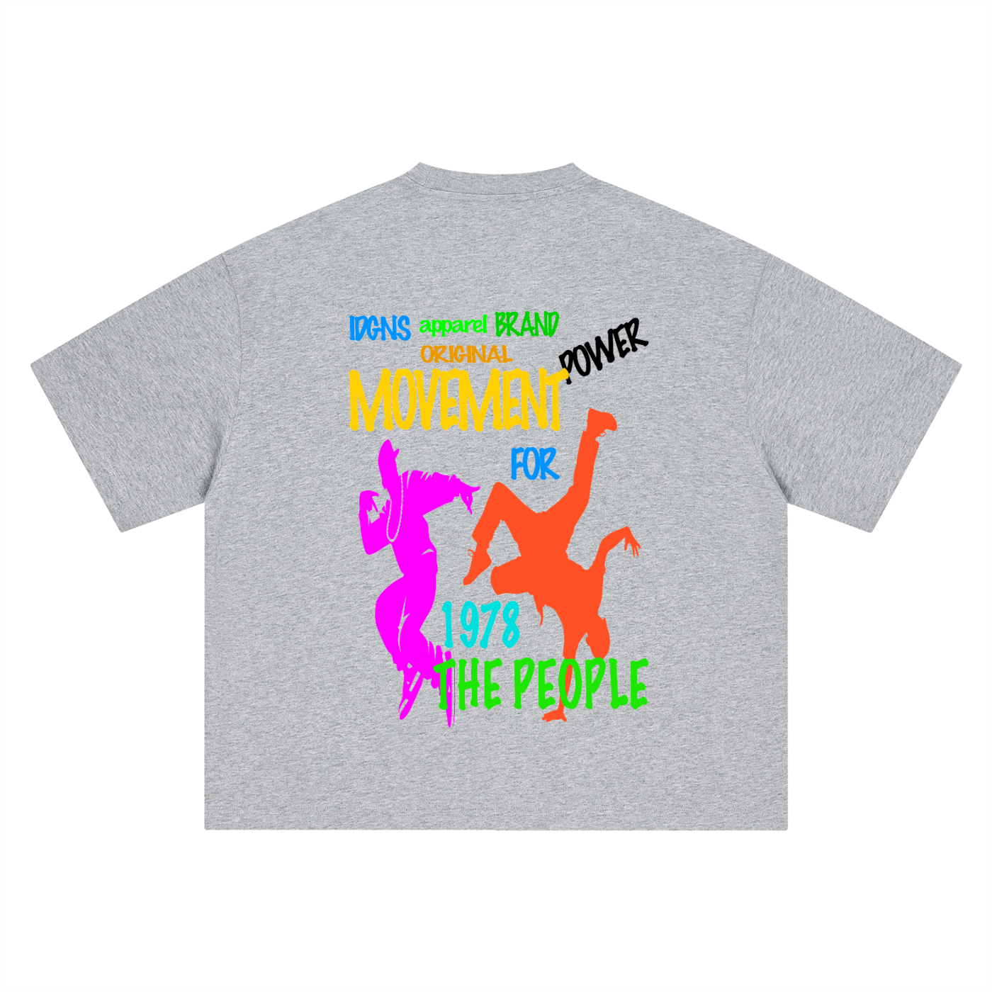 IDGNS Movement for the PEOPLE LIMITED EDITION Boxy Oversized T-Shirt IDGNS