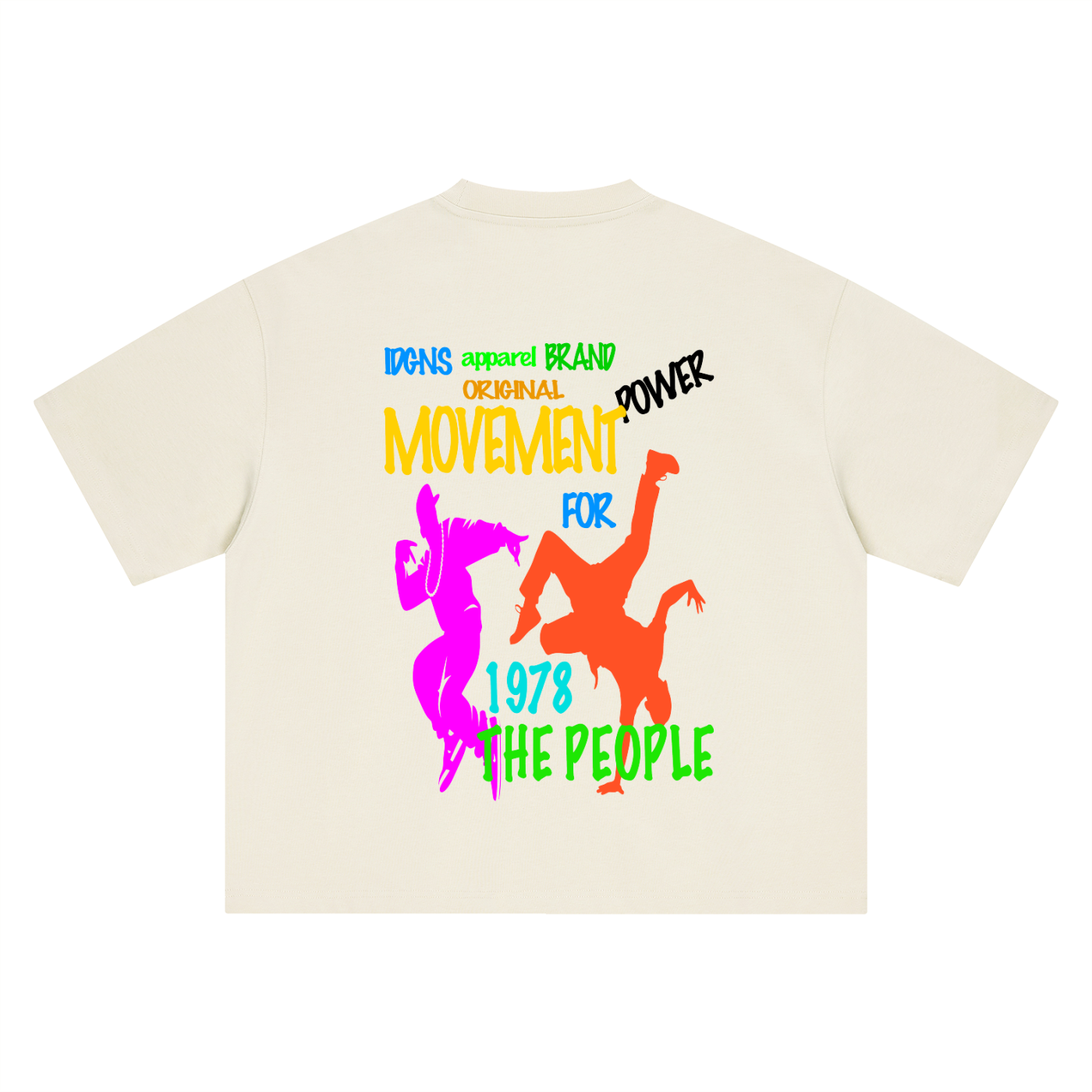 IDGNS Movement for the PEOPLE LIMITED EDITION Boxy Oversized T-Shirt IDGNS
