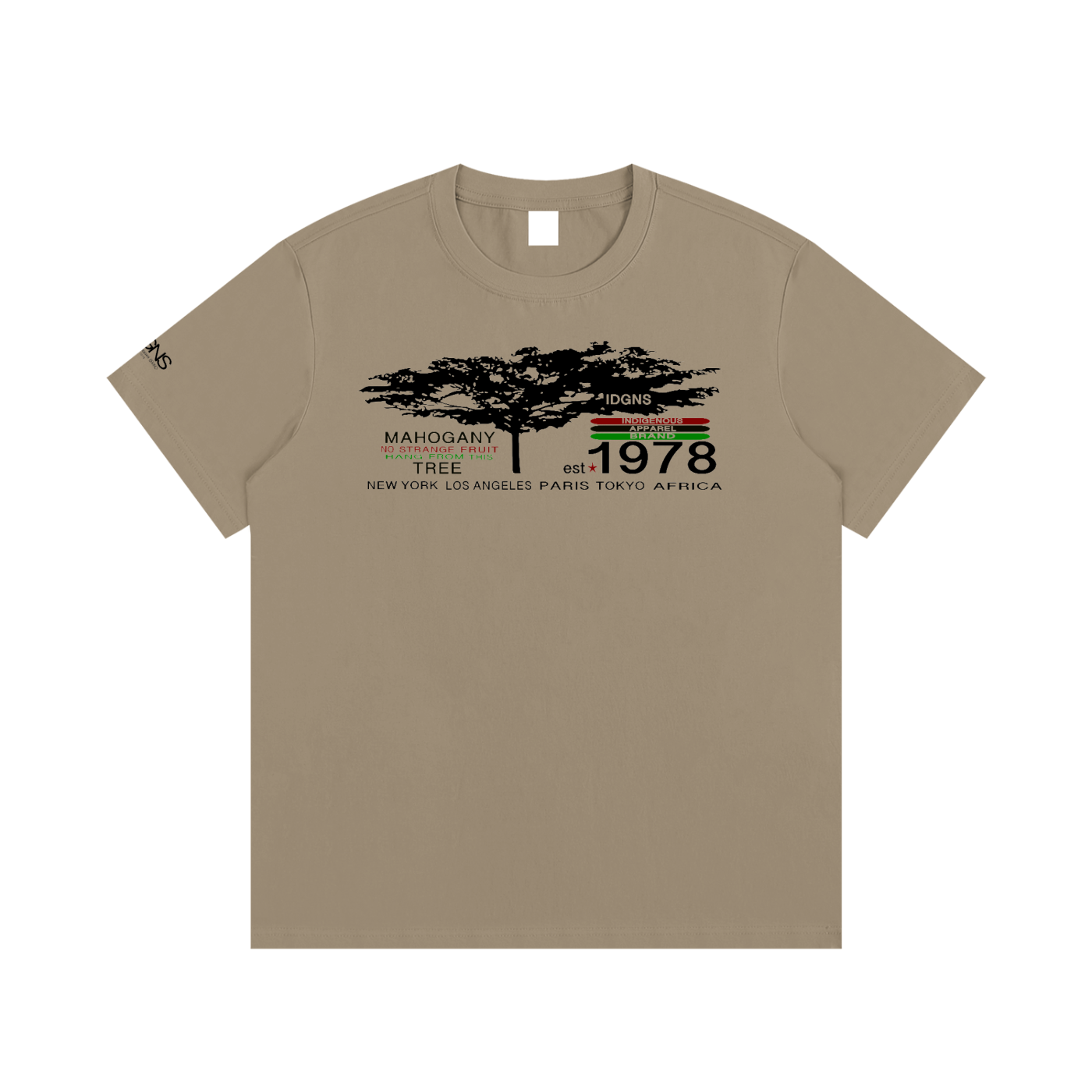 IDGNS Original Mahogany 1978 Cotton T-Shirt IDGNS