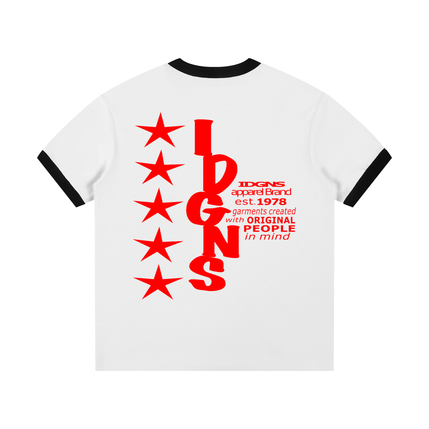 IDGNS ALBEKULAN Limited Edition Edge Ribbed Crewneck T-Shirt