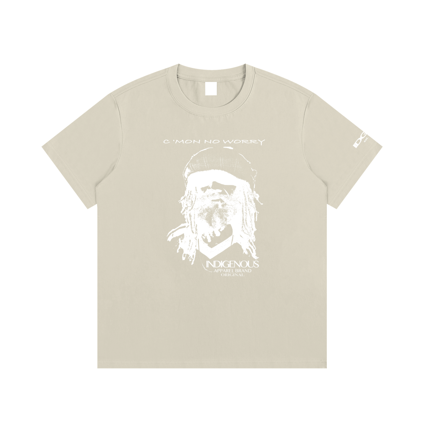 IDGNS C' MON NO WORRY Cotton T-Shirt IDGNS