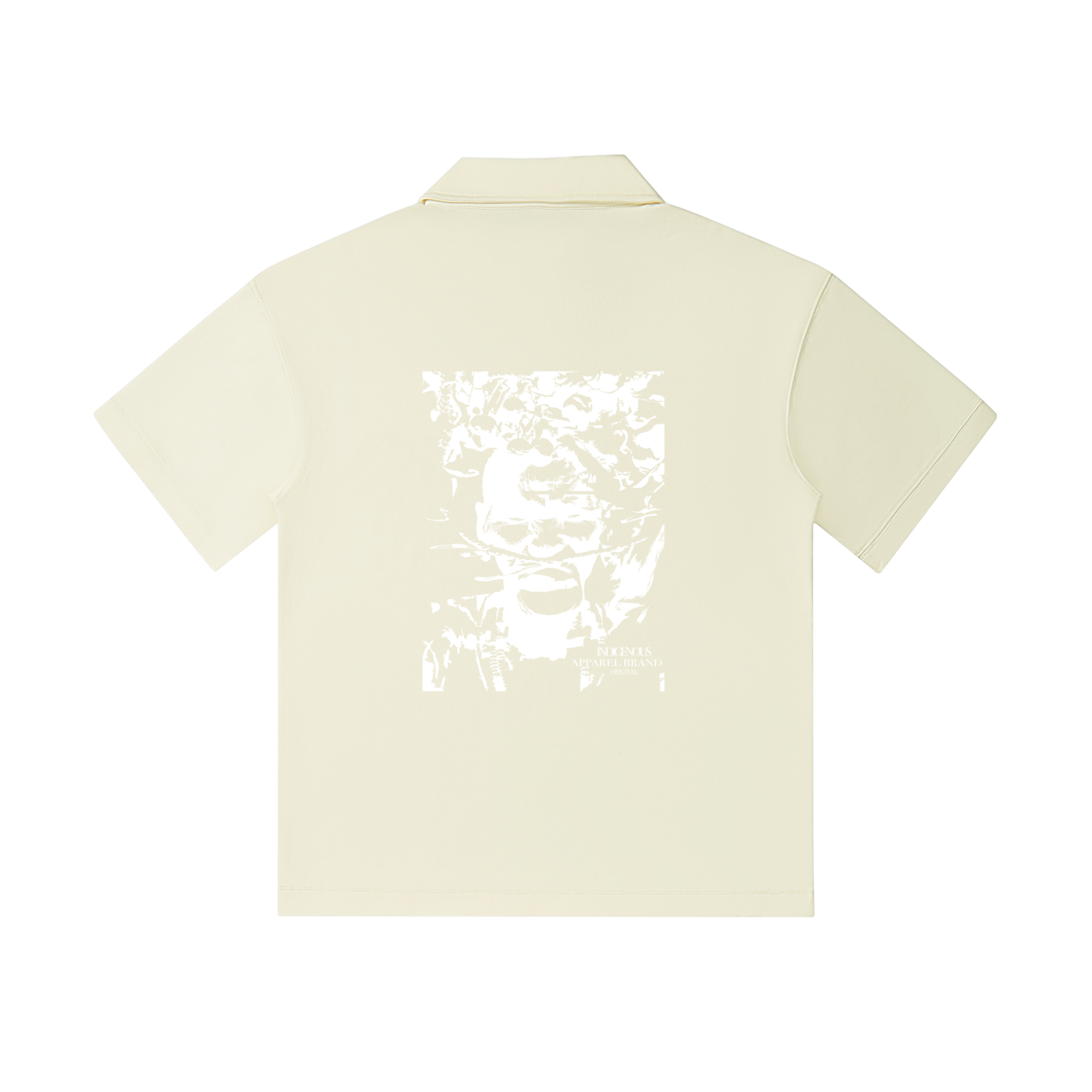 IDGNS INDIGENOUS MAN Drop Shoulder Short-Sleeve Polo IDGNS
