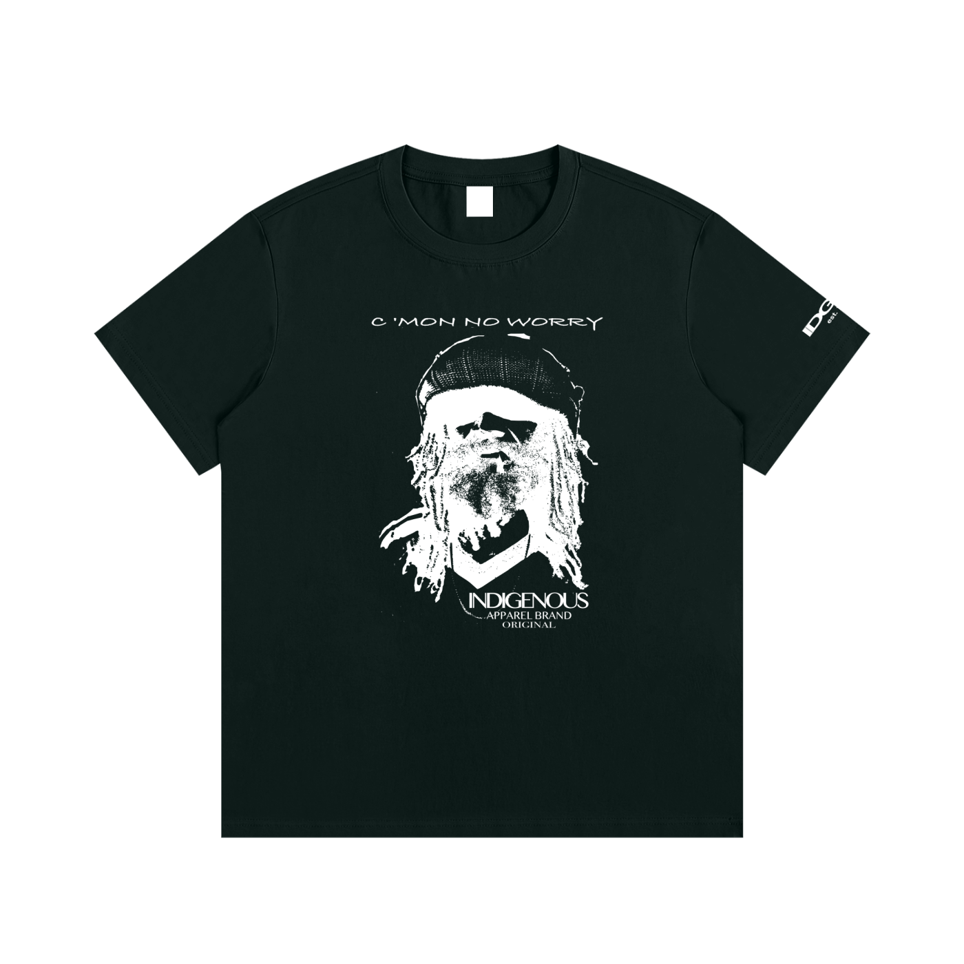 IDGNS C' MON NO WORRY Cotton T-Shirt IDGNS