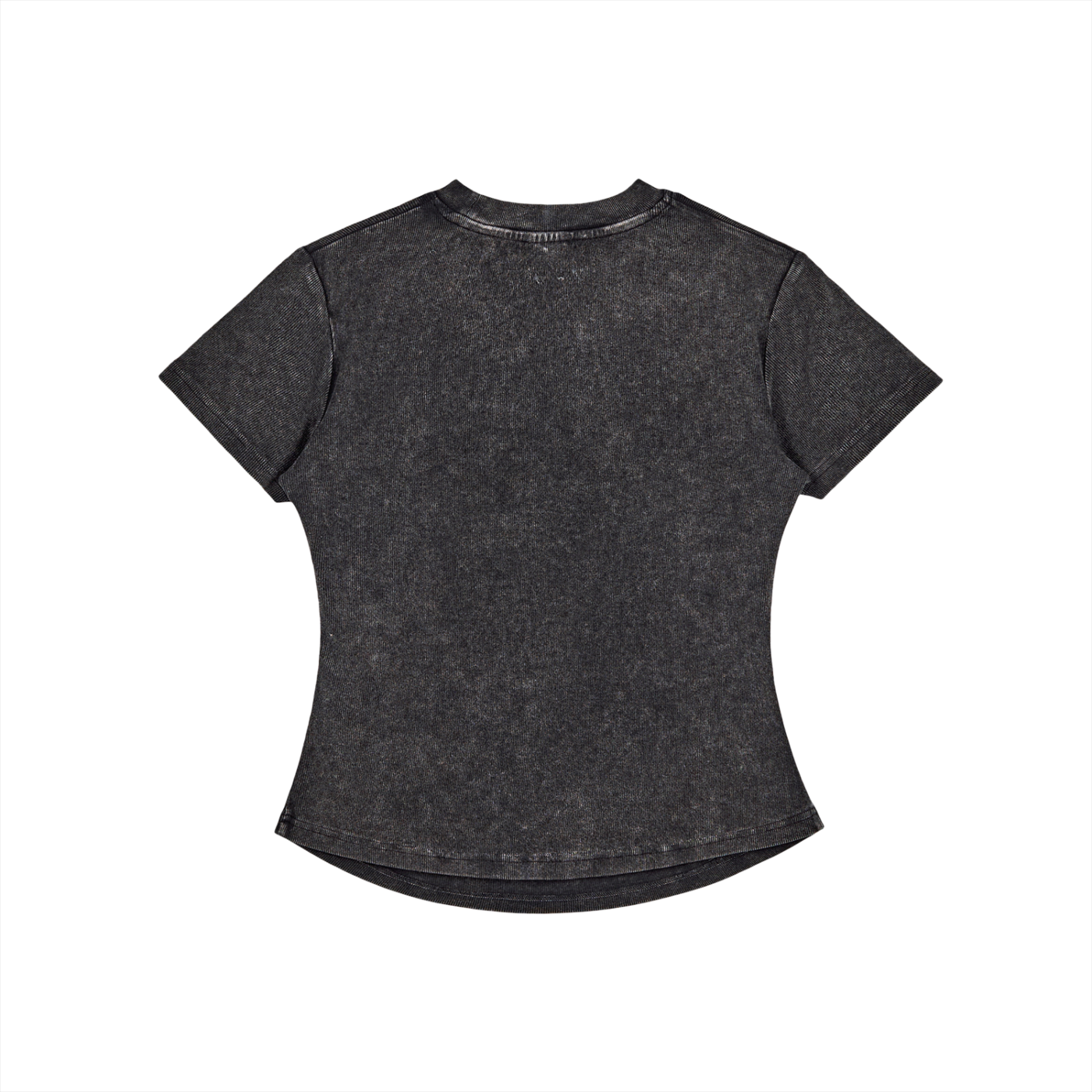 IDGNS WOMEN'S Vintage Washed Bodycon Cotton T-Shirt IDGNS