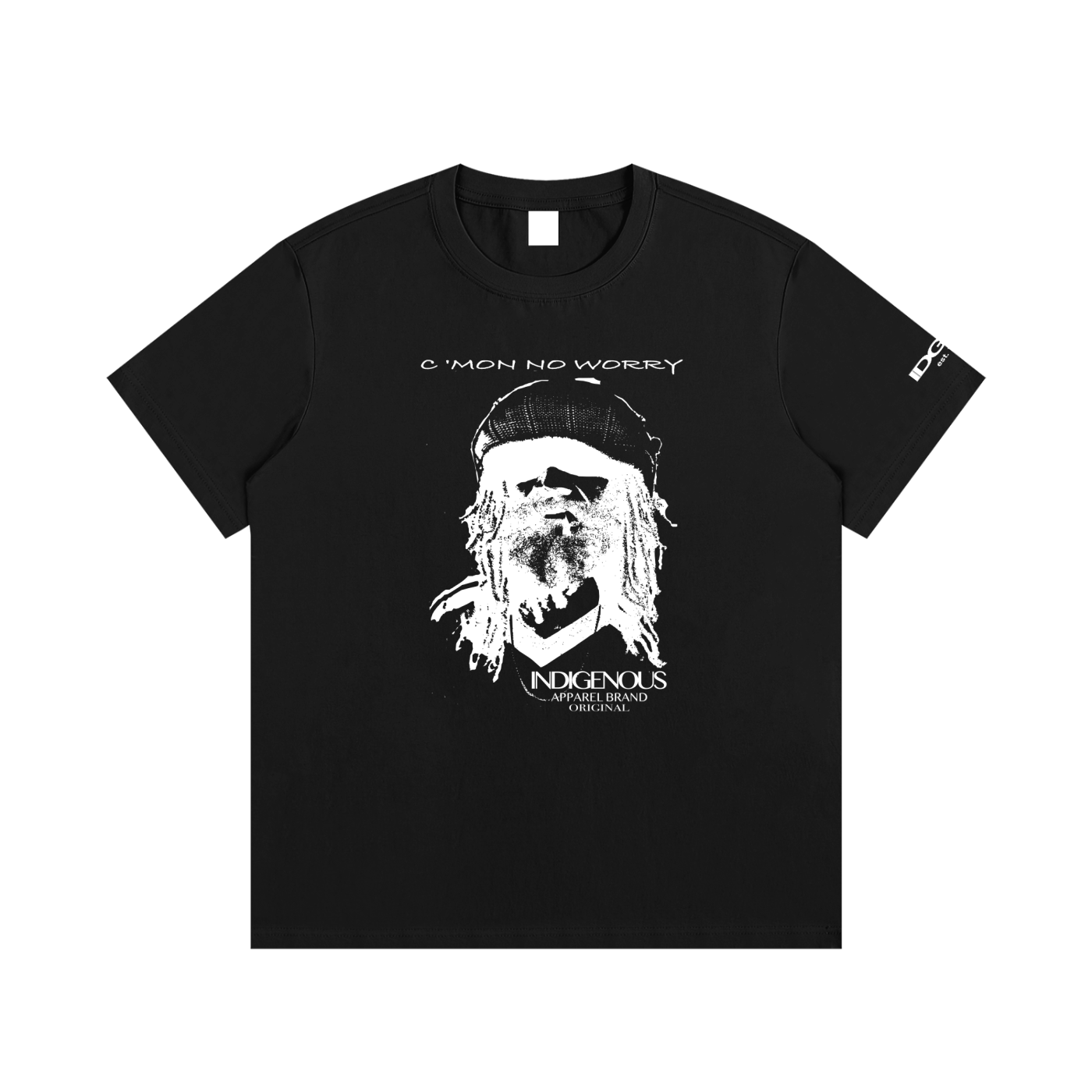 IDGNS C' MON NO WORRY Cotton T-Shirt IDGNS