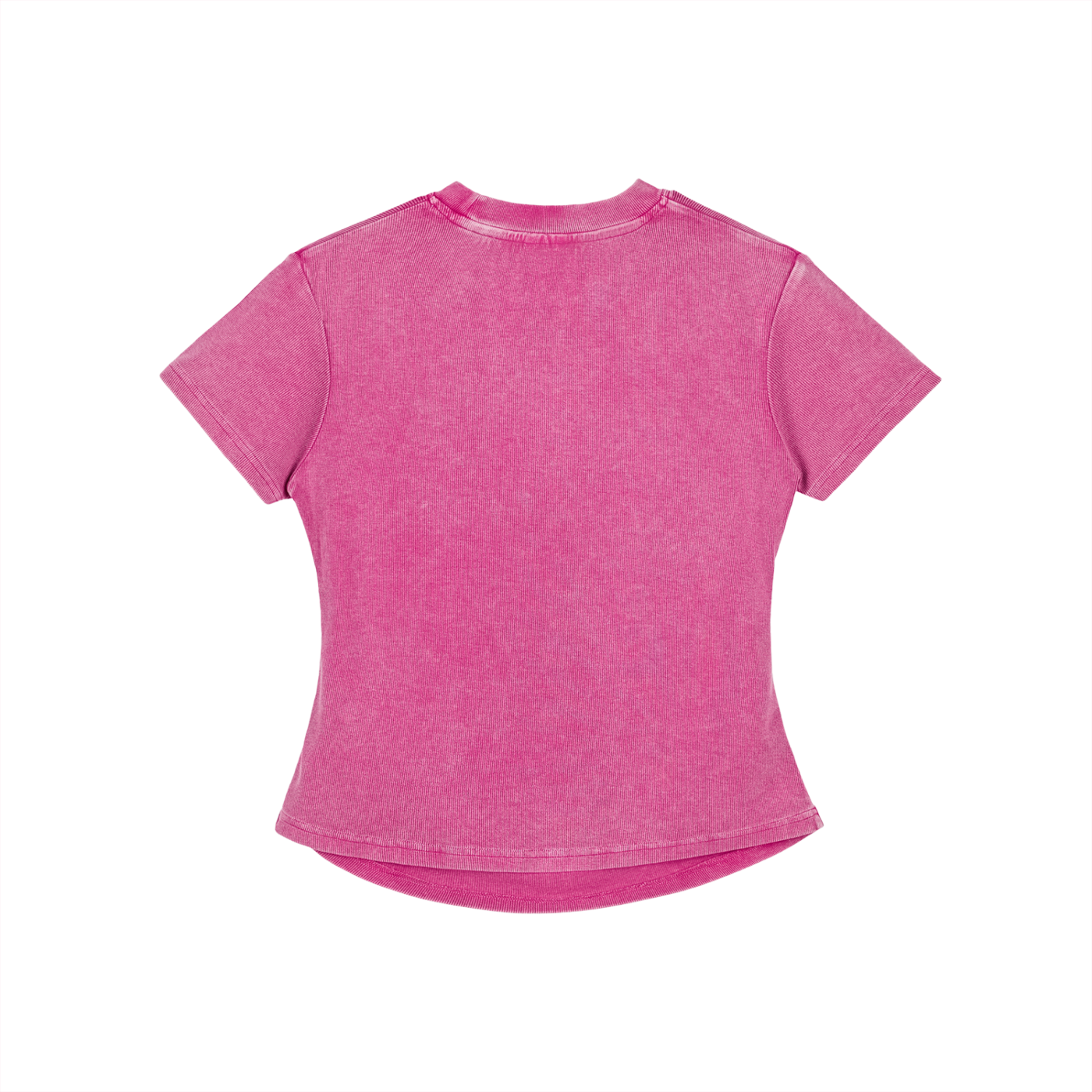 IDGNS WOMEN'S Vintage Washed Bodycon Cotton T-Shirt IDGNS