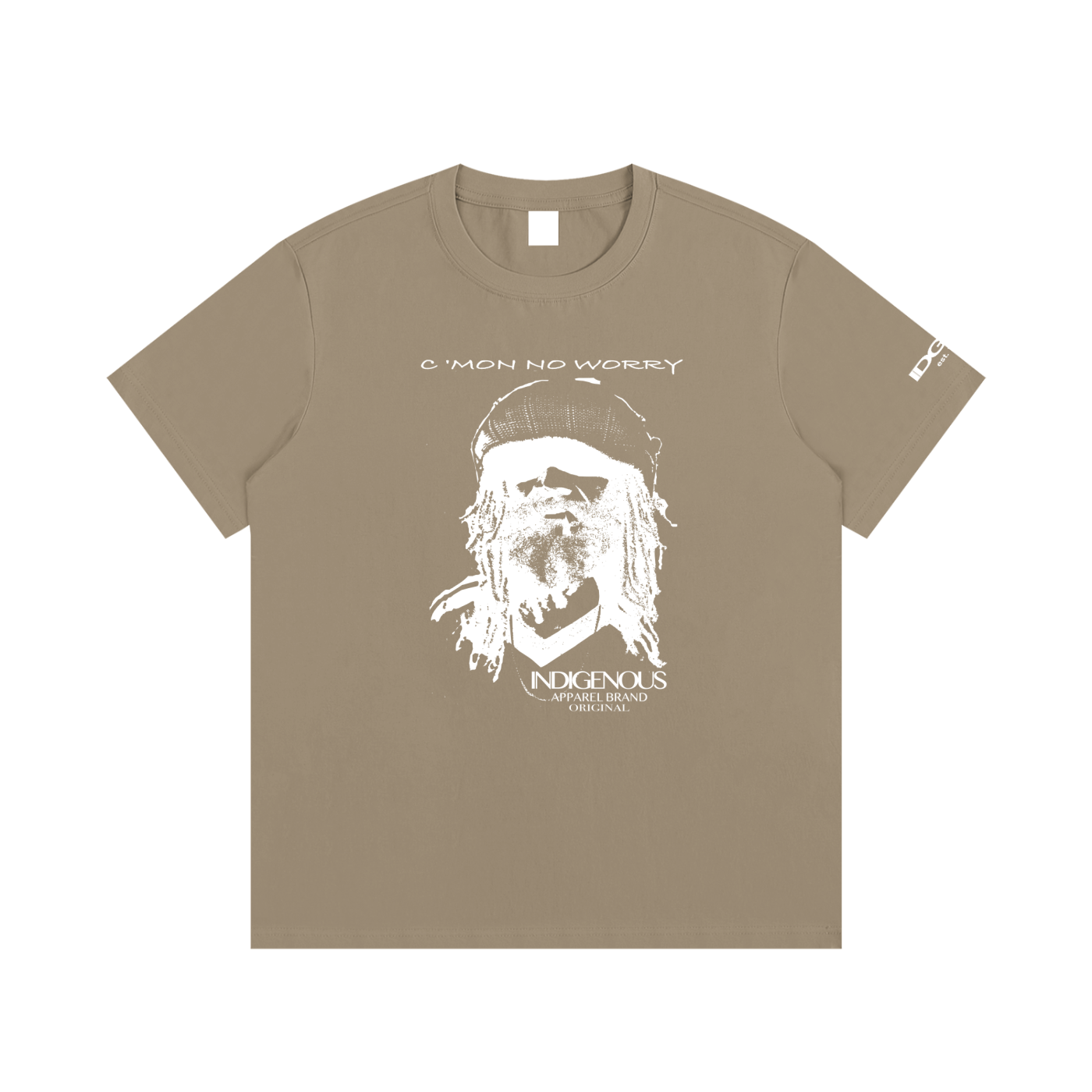 IDGNS C' MON NO WORRY Cotton T-Shirt IDGNS
