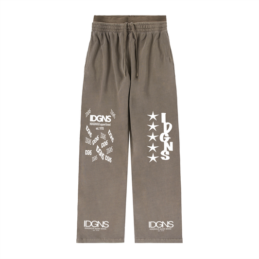 IDGNS Original Woman Vintage Washed Waist Pants ODMPOD