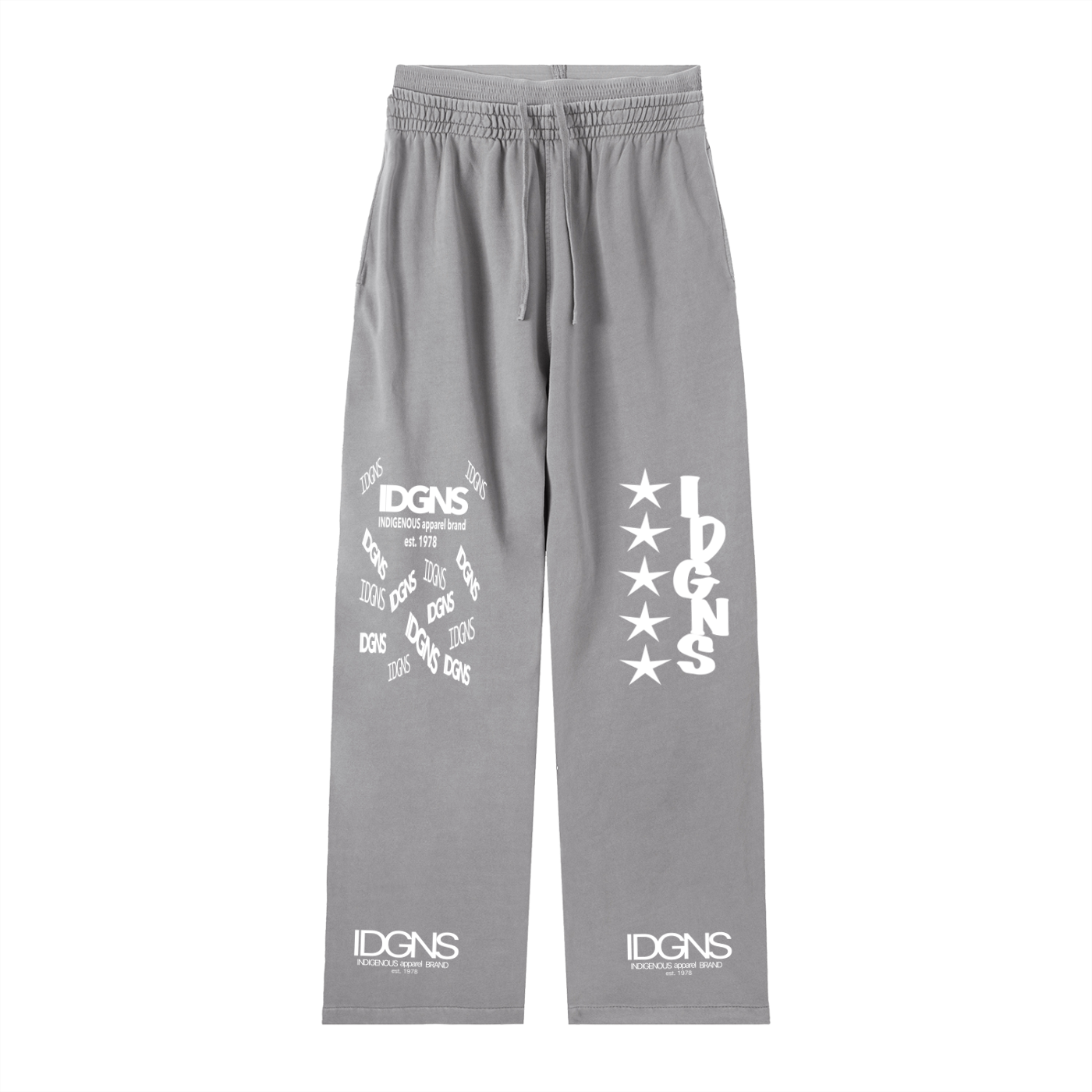IDGNS Original Woman Vintage Washed Waist Pants ODMPOD
