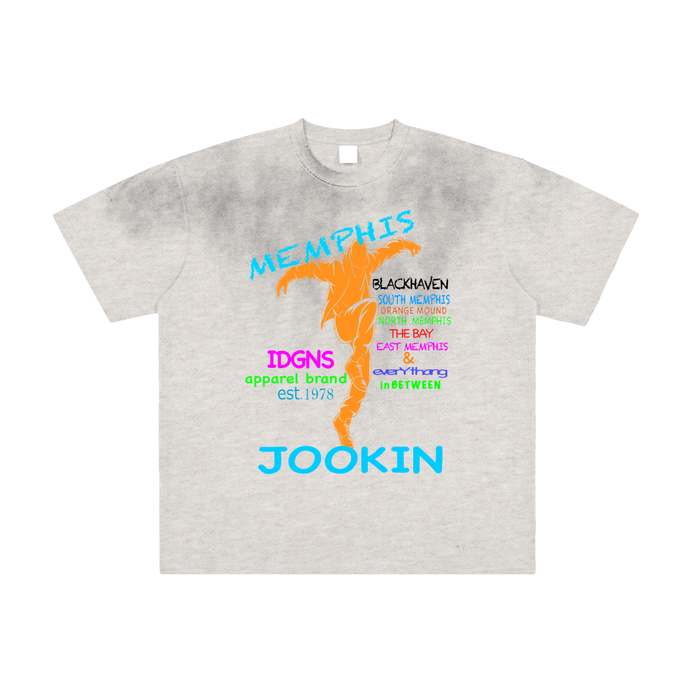 IDGNS Movement for The PEOPLE LIMITED EDITION 2026 Vintage Washed Frayed T-Shirt IDGNS