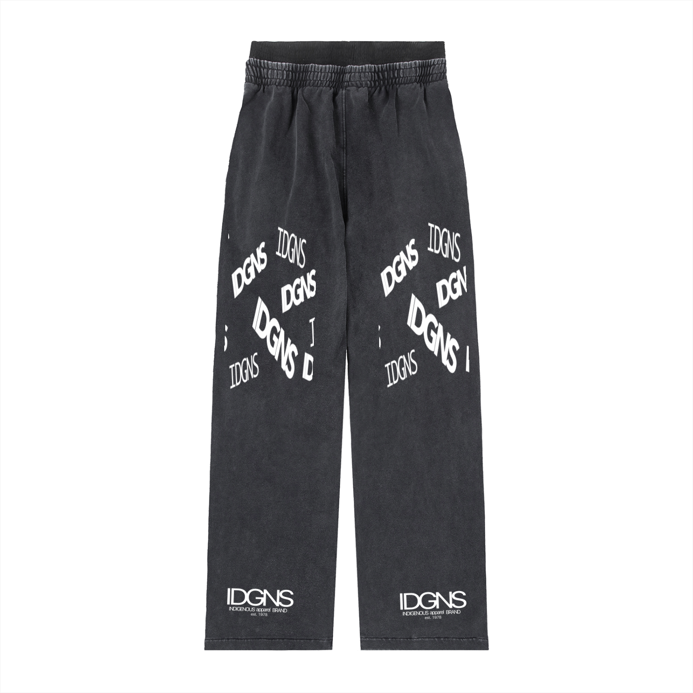 IDGNS Original Woman Vintage Washed Waist Pants ODMPOD