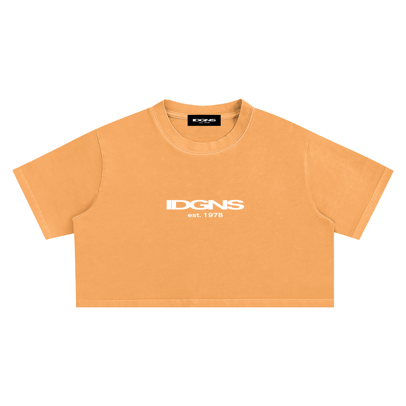 IDGNS WOMEN'S Snow Washed Crop Top IDGNS