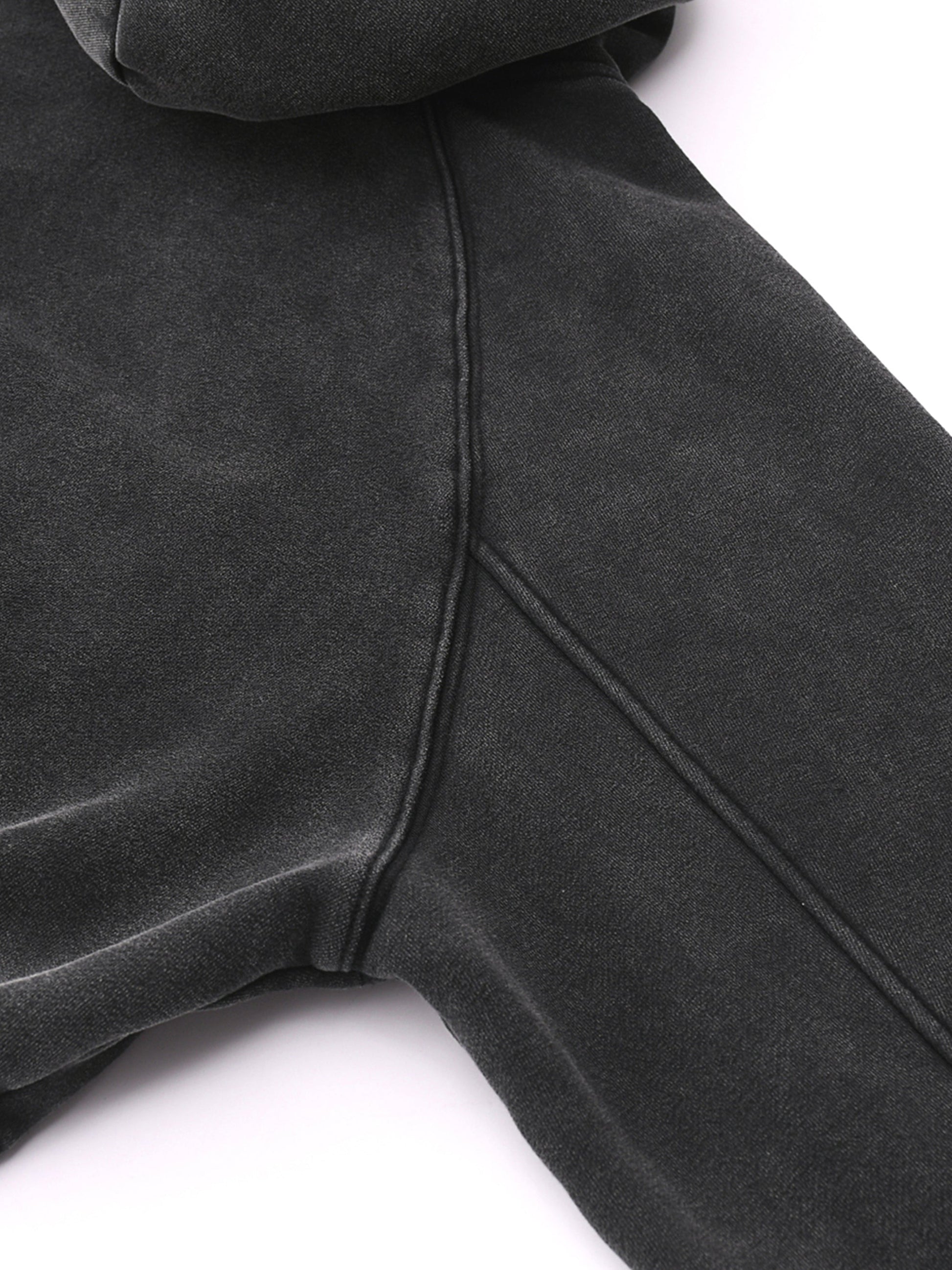 IDGNS WOMEN'S Snow Washed Cropped Hoodie IDGNS