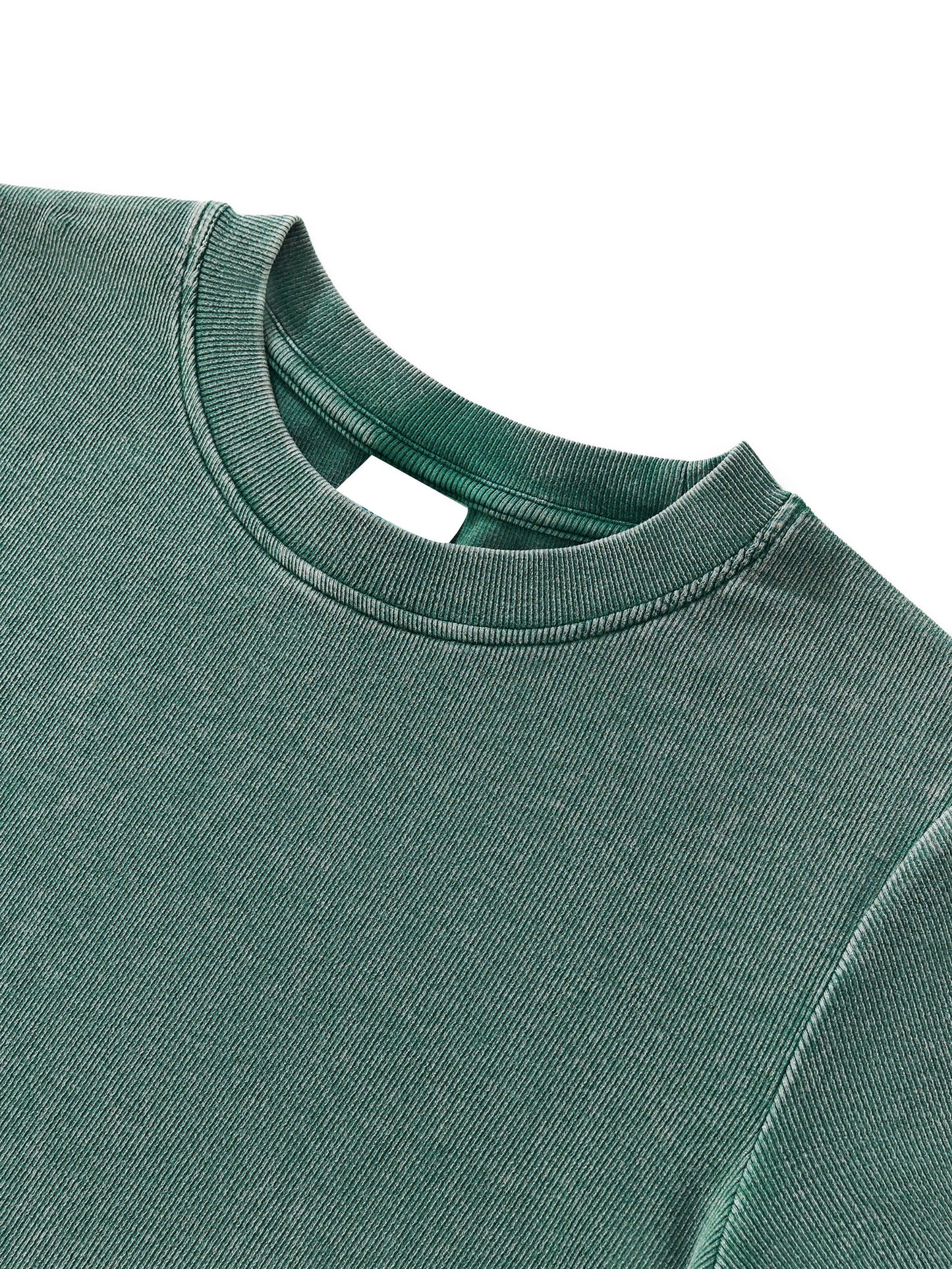 IDGNS WOMEN'S Vintage Washed Bodycon Cotton T-Shirt IDGNS