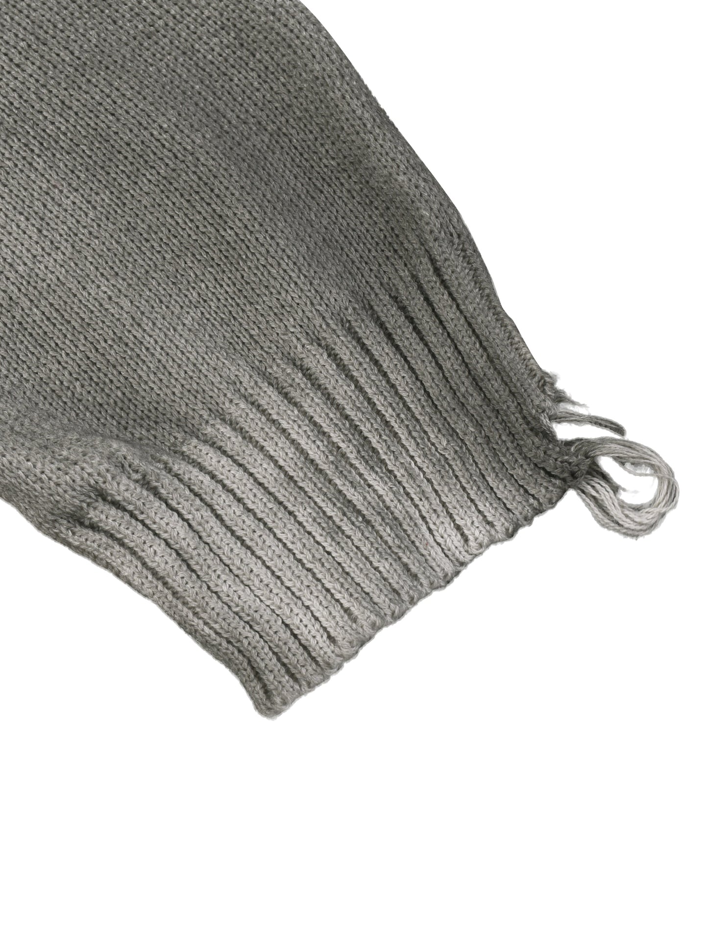IDGNS LUXURY Sun Fade Distressed Ripped Crewneck sweater IDGNS