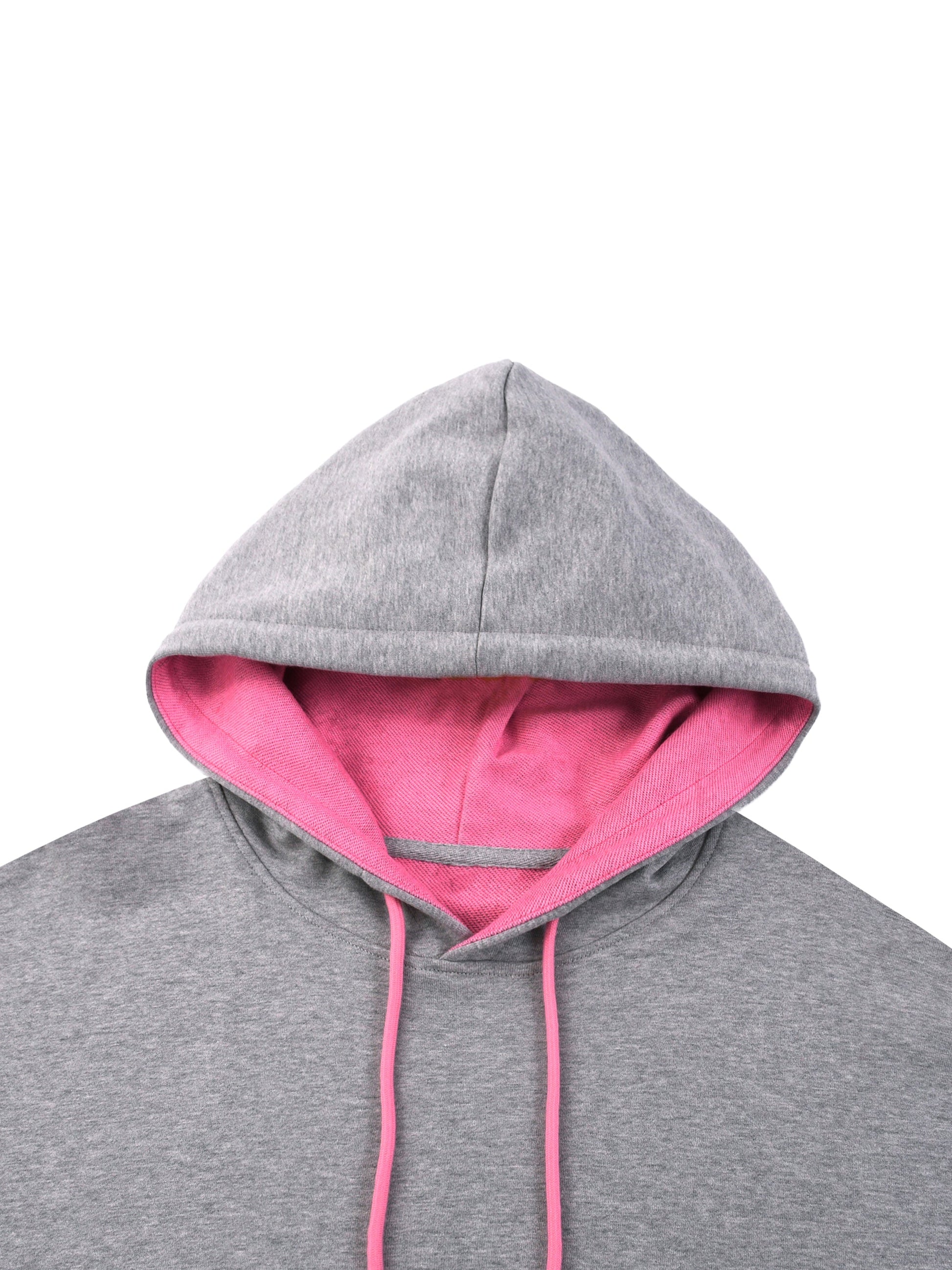 IDGNS For the People Contrast Drawstring Hoodie IDGNS