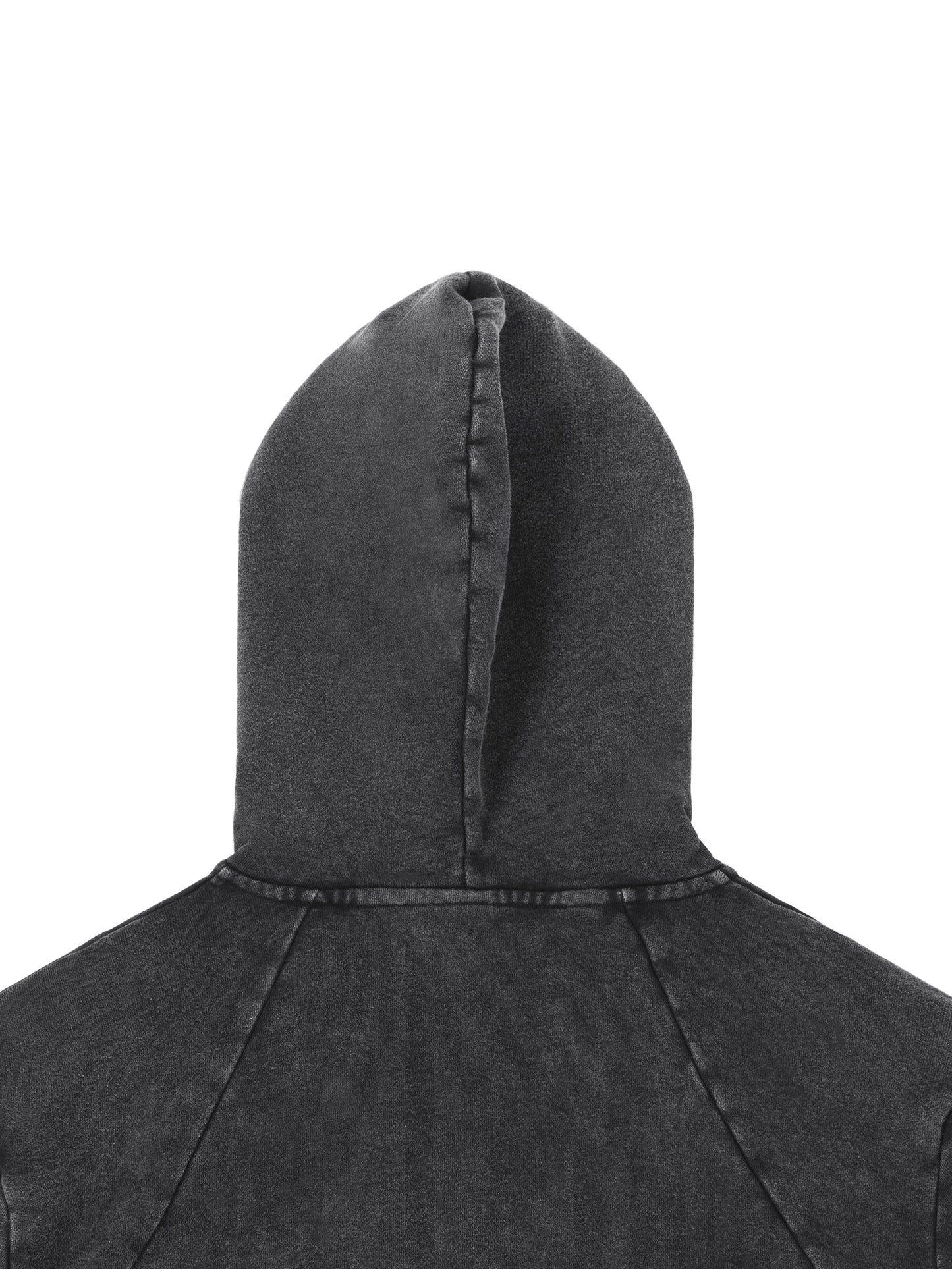 IDGNS Original Woman 2026 Vintage Washed Raw Edge Hoodie IDGNS