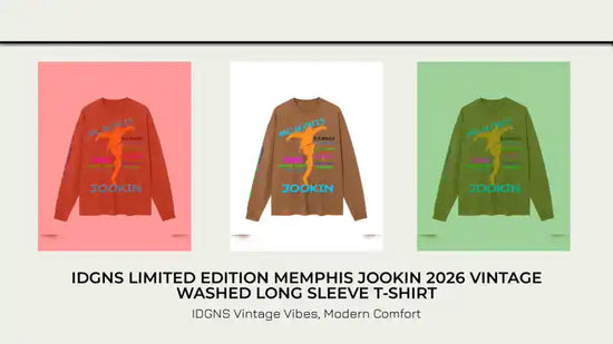 IDGNS LIMITED EDITION Memphis Jookin 2026 Vintage Washed Long Sleeve T-Shirt by@Outfy